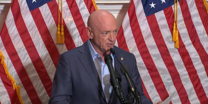 Sen. Mark Kelly speaks out about Pentagon investigation