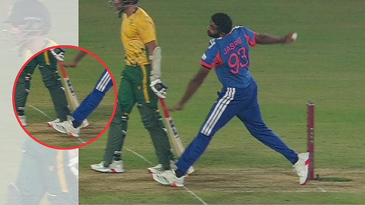 Controversy In Cuttack! Dewald Brevis Given Out Despite Clear Jasprit Bumrah No