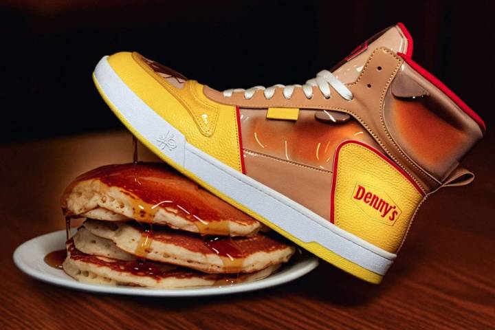 Denny's Launches 'Sticky Kicks' Sneakers Filled With Real Syrup