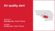 Air quality alert for Riverside County Sunday