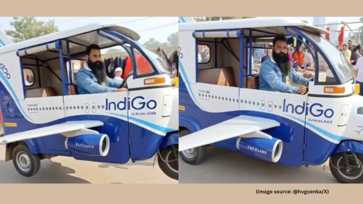 ‘IndiGo autorickshaw’ hits the road, Harsh Goenka reacts: ‘no delays, no diversions’