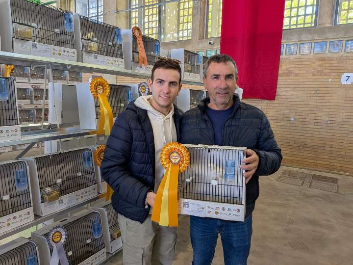 El conileño Diego Sánchez Jurado conquista el primer puesto en el 60º Campeonato Ornitológico de España