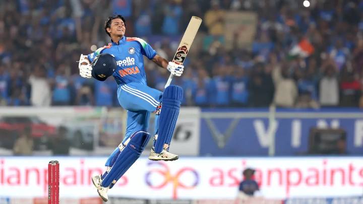 Yashasvi Jaiswal's maiden century in format helps India clinch series