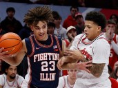 Wagler leads Illinois men's basketball to 88-80 victory over Ohio State