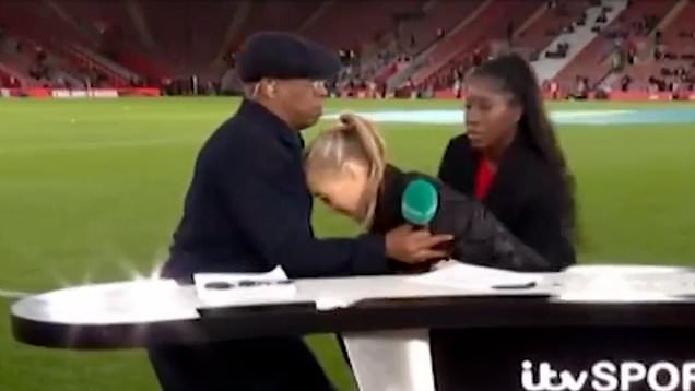 Ian Wright speaks out on ‘worrying’ moment Laura Woods collapsed live on air