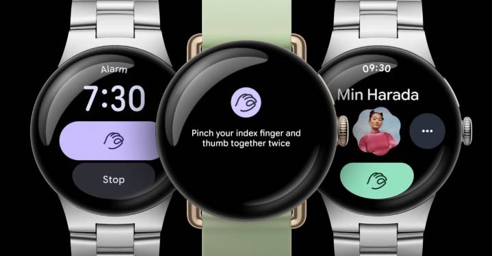 The Pixel Watch 4 is getting new one-handed gestures and better smart replies