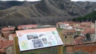 Nueva señalética digital en Aliaga para divulgar su patrimonio geológico de forma inmersiva