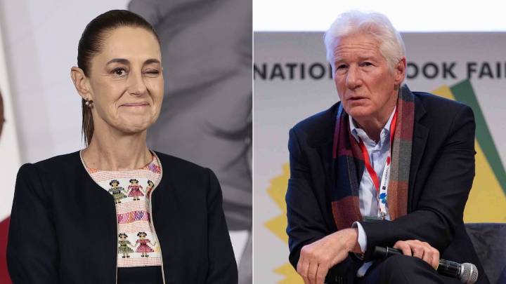 FIL 2025: Richard Gere elogia a Sheinbaum y critica a Donald Trump