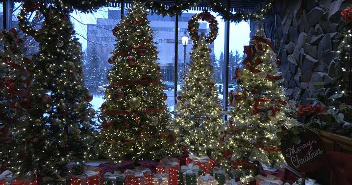 Hotel Captain Cook transforms into festive holiday wonderland in Anchorage