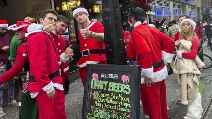 SantaCon is coming to town: When to expect revelers in San Francisco and beyond