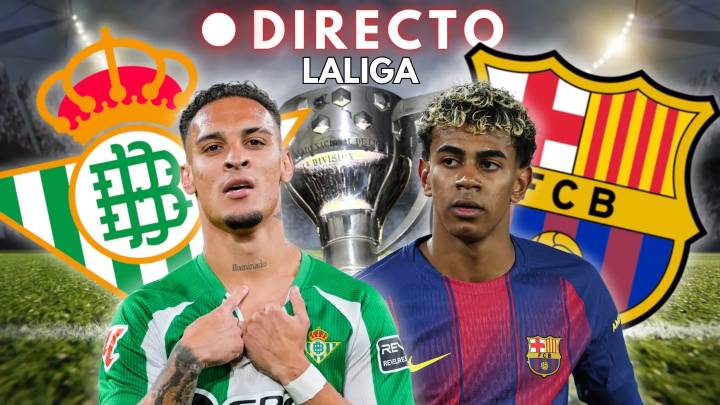 Betis - Barça de Liga, en directo | Marcador, goles y última hora de la jornada 15