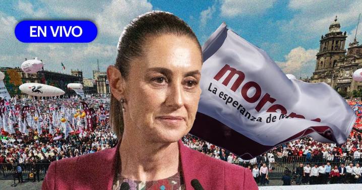 A 7 años de la 4T EN VIVO: Sheinbaum festeja desde el Zócalo de CDMX; sigue el minuto a minuto