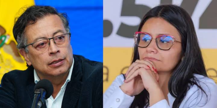 Gustavo Petro se echó para atrás y ratificó a Angie Rodríguez como directora del Dapre