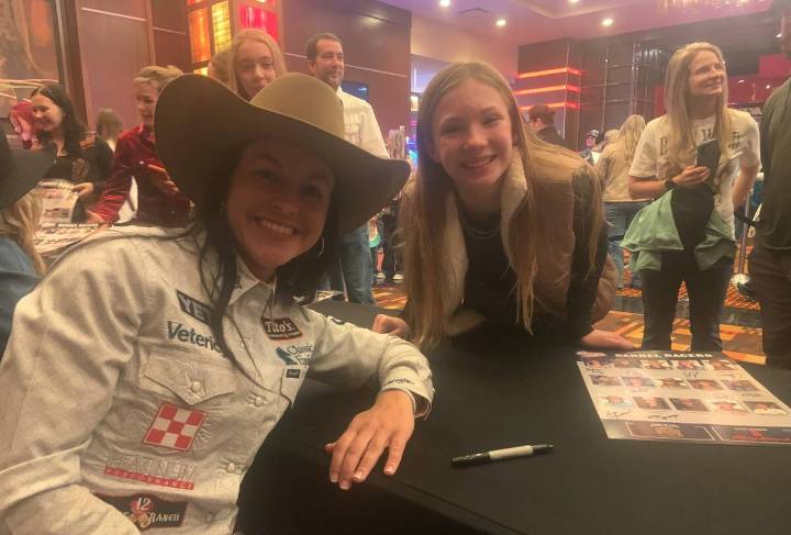 NFR fans, competitors connect at autograph signing session