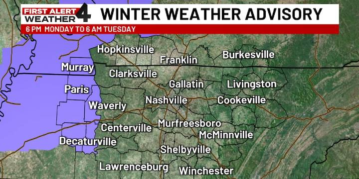 First Alert Weather Day Early Tuesday