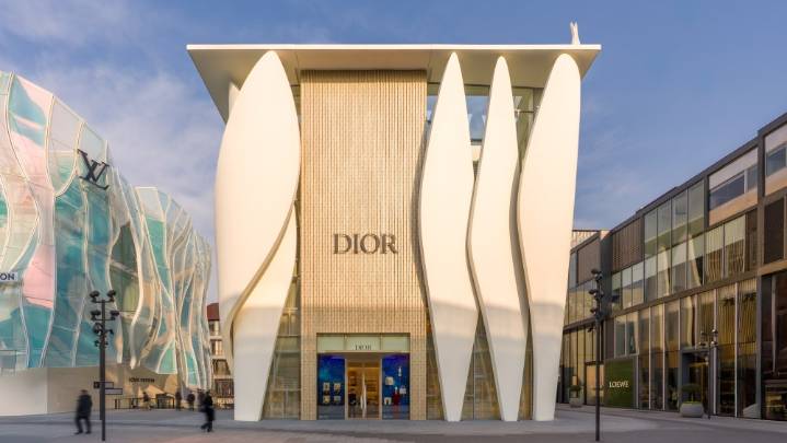 Dior's New House in Beijing Lights Up the Neighborhood