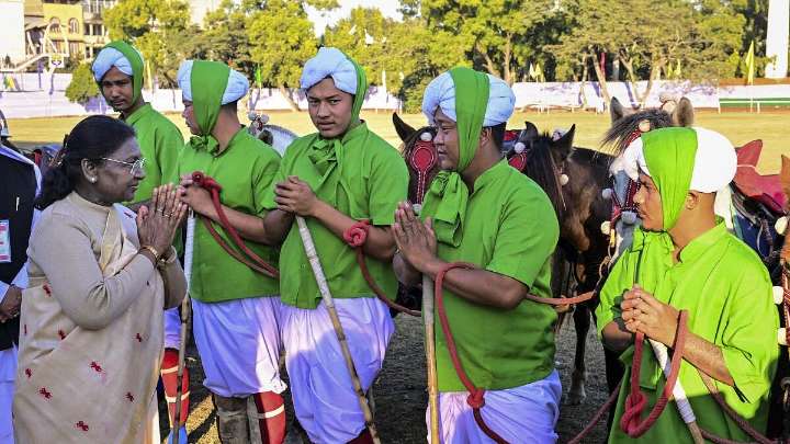 'Govt is with every affected family': Prez Murmu in Manipur