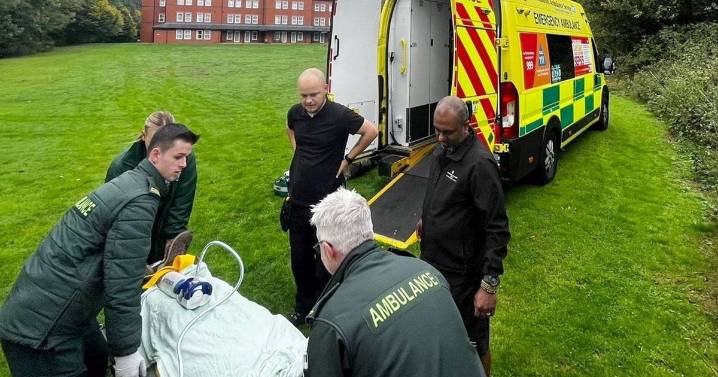 BBC star rescued from woods after fall left her in agony for an hour