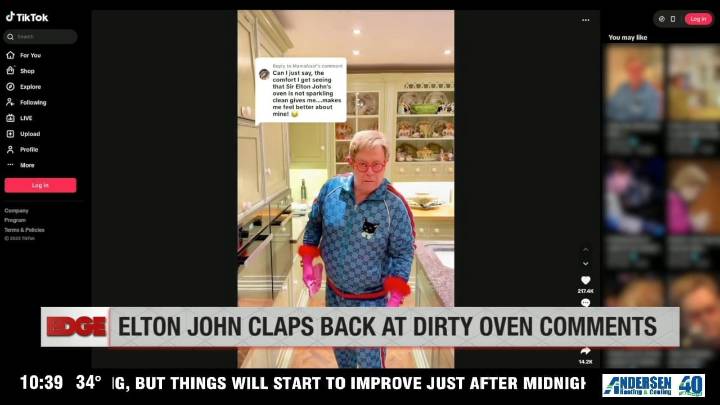 The Edge: Rocket Man rocks at housework