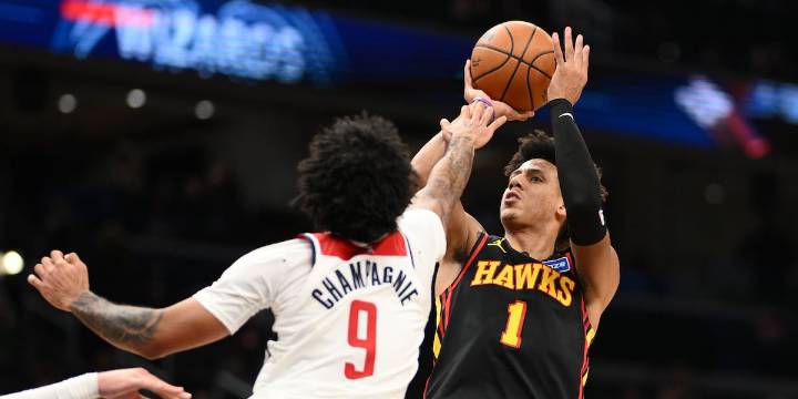 Jalen Johnson has 2nd triple-double in 2 nights to lead the Hawks past the Wizards, 131