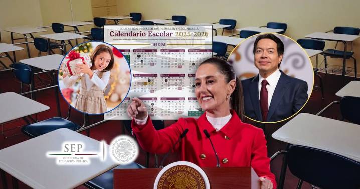 Ya es oficial: SEP cambió el calendario escolar, extendiendo las vacaciones de invierno a casi un mes completo y modificando los horarios de entrada y salida de diciembre a enero de 2026 para alumnos 