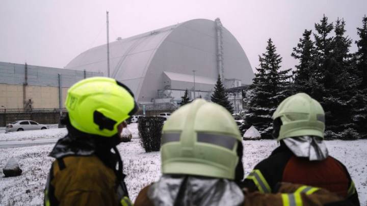 El escudo protector de Chernobyl ya no contiene la radiación por un ataque con drones, según el organismo de control de ONU