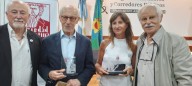 Gabriela Exilart y Rafael Felipe Oteriño recibieron los Premios a la Trayectoria por sus aportes a la literatura