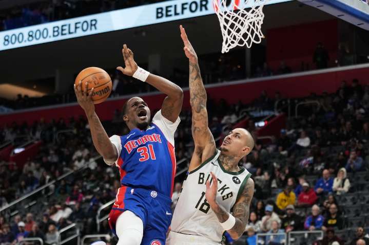 Cunningham and Duren double-doubles push Pistons past Bucks