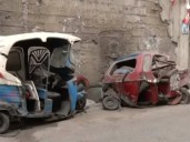 SJL: dueños de mototaxis destruidas exigen a dueño de camión asumir daños ocasionados