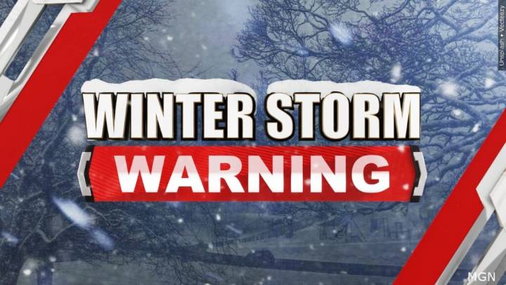 Winter Storm Warning Issued for Central and Southern West Virginia