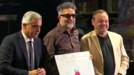 El doctor Fito Páez: recibió el Honoris Causa de la Universidad Nacional de Rosario