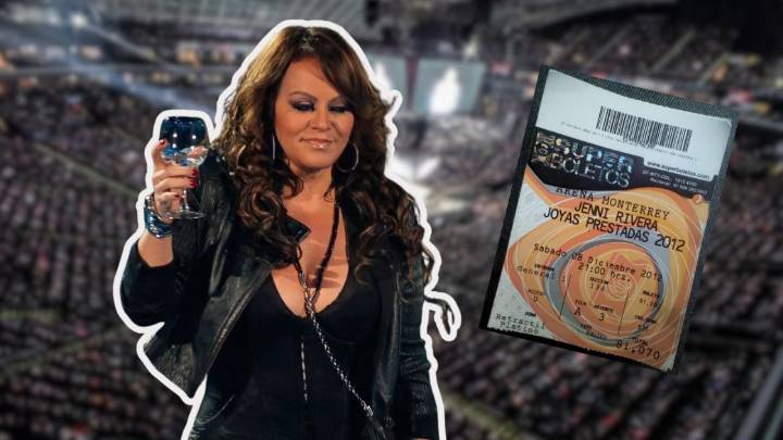¿Cuánto costaban los boletos del último concierto de Jenni Rivera en Monterrey?