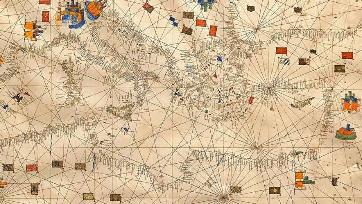 Un mapa excepcional del siglo XV del mallorquín Pere Rosell sale a la venta en Sotheby's