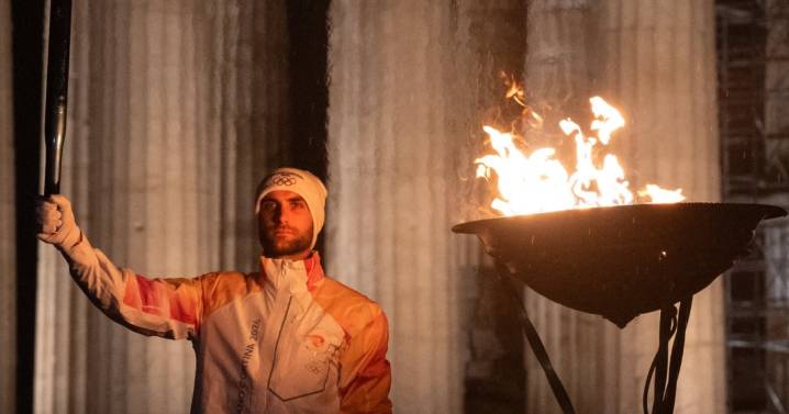 Olympic torch begins journey to Milan Cortina 2026 Games