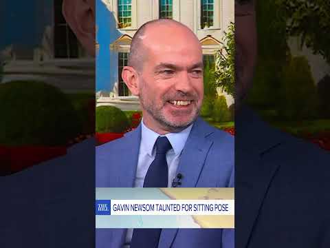 Newsom CONFOUNDS With AI LEG Photo Amid Cross