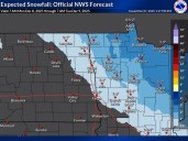Freezing rain, snow headed into eastern North Dakota, northwest Minnesota