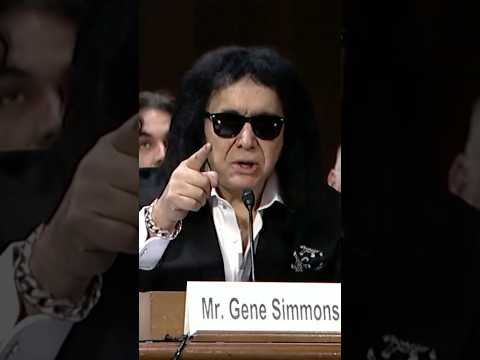 Gene Simmons Urges Fair Pay for Musicians in Senate Hearing