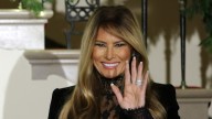 Melania Trump takes on naked dressing trend in sultry sheer blouse