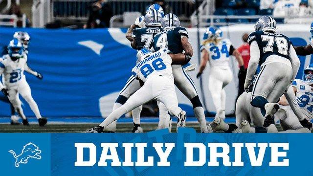 THE DAILY DRIVE: Lions film review: Exploring what worked rushing the passer vs. Cowboys