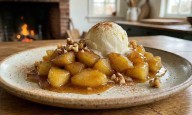 Manzanas caramelizadas fundidas: un postre suave, aromático y muy fácil de hacer
