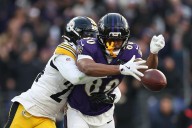 Ravens lose grasp on first place when Likely TD turns into a drop