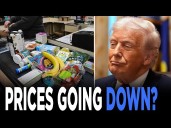 Trump To Tout Falling Prices As Voters Sour On Affordability