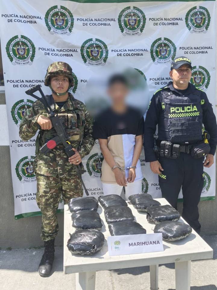 Killer, el perro antinarcóticos de la Sexta Brigada ubicó 5800 gramos de marihuana en Cajamarca