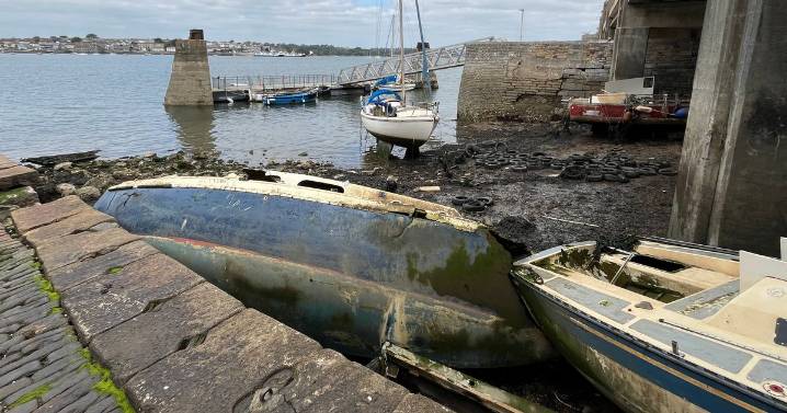 'Manky old boats' blighting Devonport beauty spot