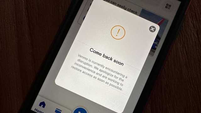 Venmo outage fixed after hours of payment disruption