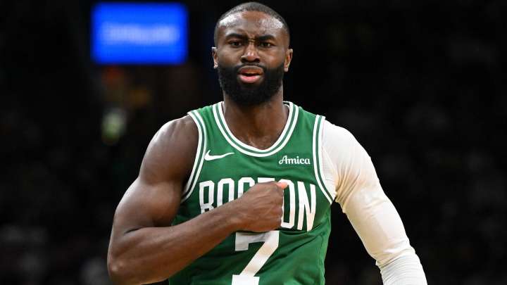 Celtics’ Jaylen Brown Has Funny Reaction To Reaching Major Scoring Milestone