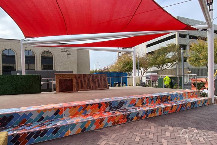 Fresno’s Mariposa Plaza Reopens With New Stages, Seating, and Ice Rink