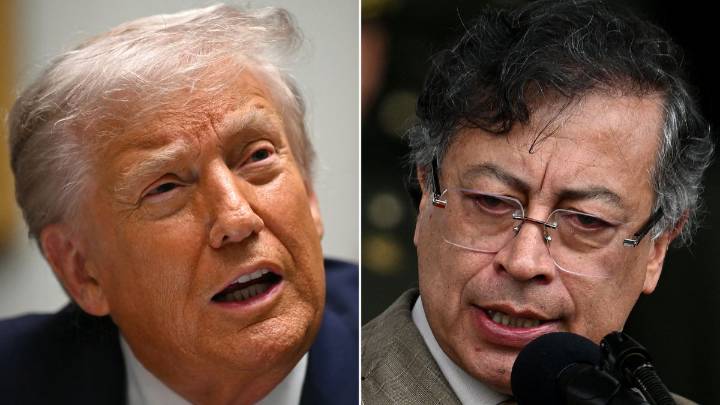 Presidente Petro acusó a Trump de estar “desinformado” sobre narcotráfico en Colombia