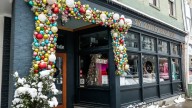 PHOTOS: Holiday windows on East Market Street in Louisville's NuLu neighborhood