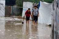 UN agency warns displaced Gazans face floods, as emergency supplies blocked
